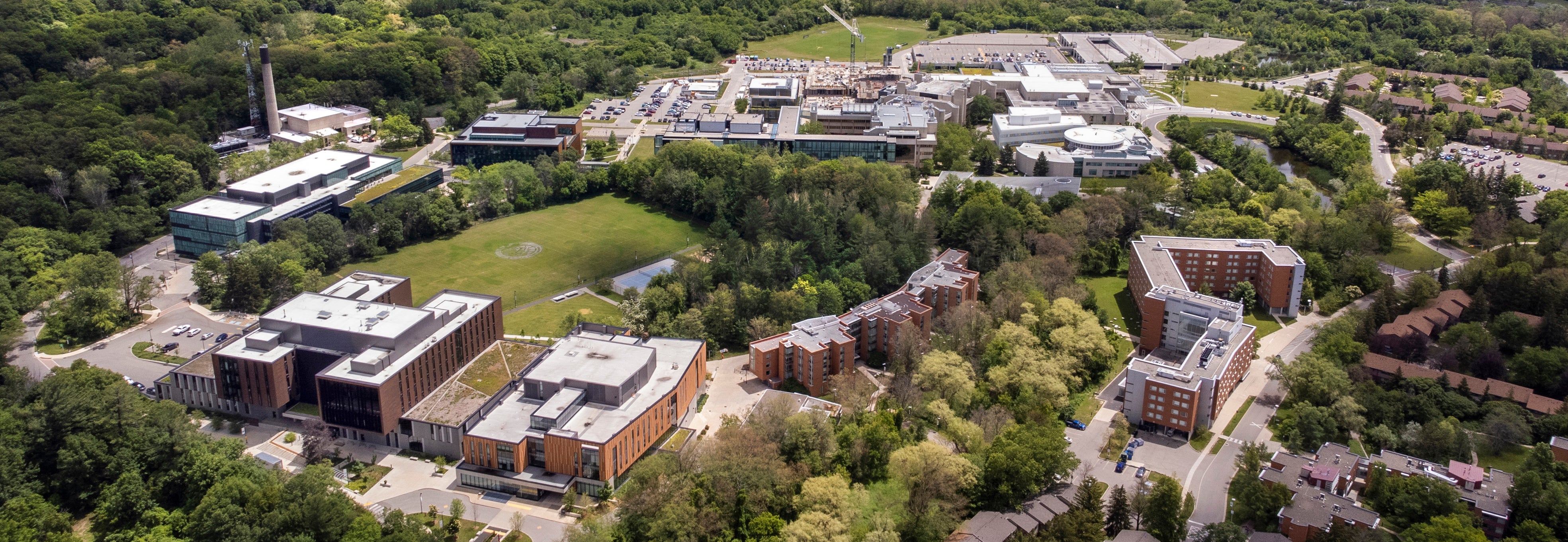 Mississauga campus aerial view