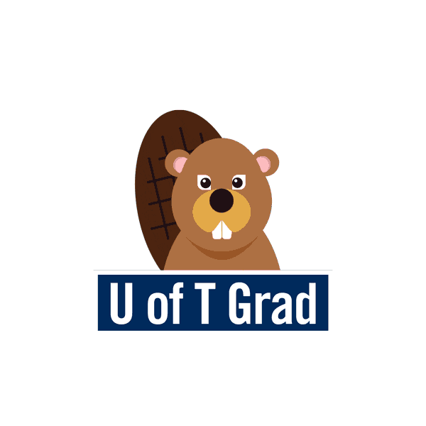 U of T Grad beaver GIF