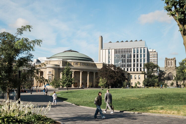 Convocation Hall and front campus
