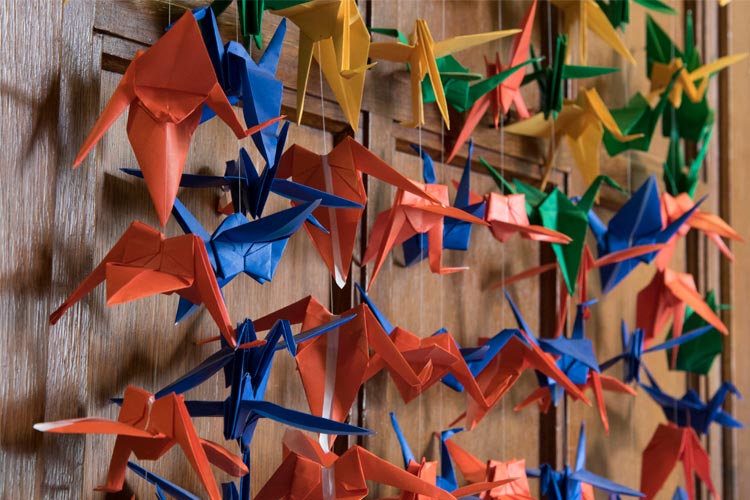 paper cranes