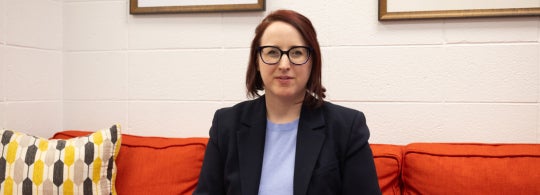 Katherine Duncan in her office