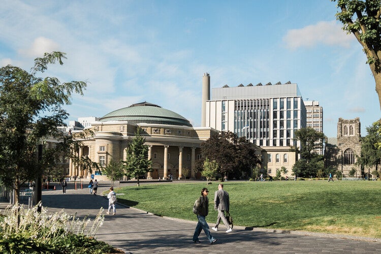 Convocation Hall and front campus