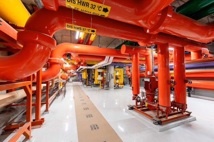 St. George campus geoexchange system