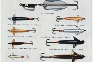 Photo of angling book diagram