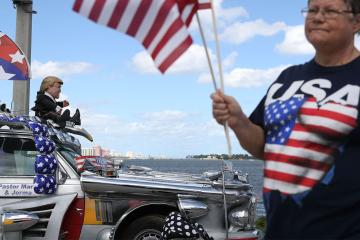 Photo of Trump supporters