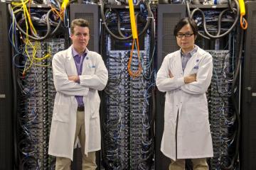 photo of stephen scherer and ryan huen