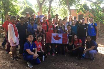 Photo of Global Brigades volunteer