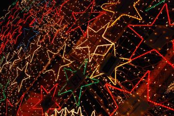 Photo of Christmas lights