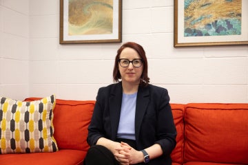 Katherine Duncan in her office