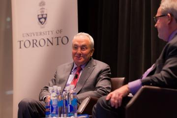 Picture of Lorne Michaels and David Palmer