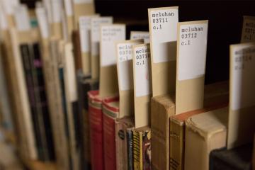 Photo of McLuhan library