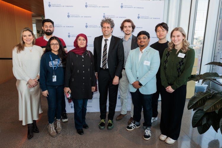 Karim Bardeesy meets with U of T graduate students